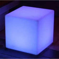Main Access Color Changing LED Light Plastic Waterproof Cube Seat With 4 Lighting Modes, 16 Color Options, And Remote Control For Poolsides (2 Pack) -Water Sports Equipment GUEST d95065bf 00bc 46b4 9e96 b4aa397c70f7