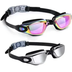 Link Active Swim Goggle With Fast Clasp Technology UV Protection Leak & Fog Proof Wide View Adult/Youth - 2 Pack -Water Sports Equipment GUEST dc70208b 2a9b 4171 8796 469a8807b84d