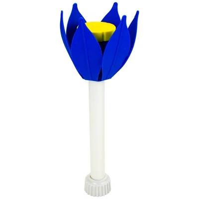 Pool Central Blue Adjustable Flower Fountain For Swimming Pool And Spa 2 Pool Central Blue Adjustable Flower Fountain For Swimming Pool And Spa - Image 2