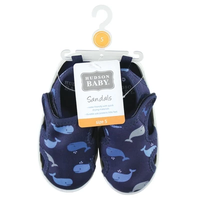 Hudson Baby Infant, Toddler And Kids Boy Sandal And Water Shoe, Whale 1 Hudson Baby Infant, Toddler And Kids Boy Sandal And Water Shoe, Whale