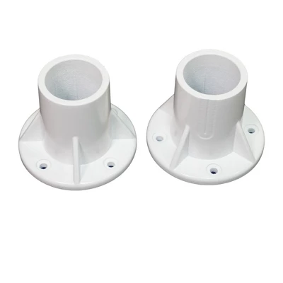 Vinyl Works SLD2 Heavy Duty Resin Pool Step Ladder With Ergonomic Aluminum Handrails For 60 Inch Above Ground Or In Ground Swimming Pools, White 3 Vinyl Works SLD2 Heavy Duty Resin Pool Step Ladder With Ergonomic Aluminum Handrails For 60 Inch Above Ground Or In Ground Swimming Pools, White - Image 3