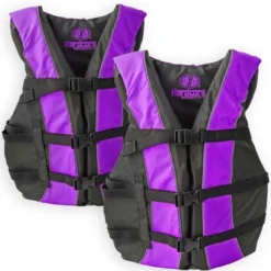 Hardcore Water Sports Hardcore Life Jacket 2 Pack Paddle Vest For Adults; Coast Guard Approved Type III PFD Life Vest Flotation Device; Jet Ski, Wakeb -Water Sports Equipment GUEST e242513f e04e 4cb6 bafc ef3bcd7a1dd0