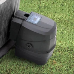 Intex PureSpa Plus Greywood Inflatable Hot Tub Bubble Jet Spa, 85 X 28" & Attachable Cup Holder And Refreshment Tray Hot Tub Accessory, Tan (4 Pack) -Water Sports Equipment GUEST e7b048f2 4385 4b43 84c9 923c1ffe5cef