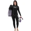 SEAC Sense Black Women's One-Piece Wetsuit