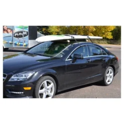 RAVE Sports Stand Up Paddle Board (SUP) Roof Pads With Straps For Car Top Transport